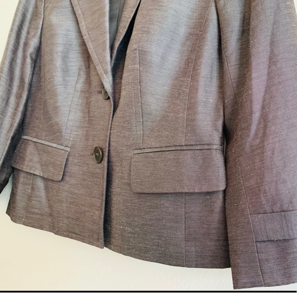 Ann Taylor LOFT Silk Blazer 8P New Without Tags - Picture 4 of 7